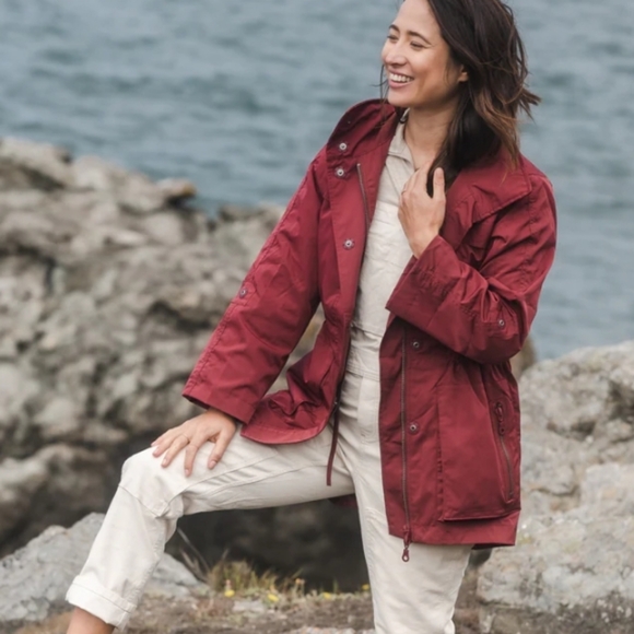 Anorak Jacket New, Wind, Rain, Lined - Picture 4 of 16